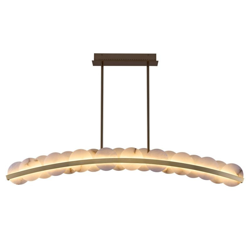 Alabaster Meridian 60 In LED Island Lt-Fullstarlighting
