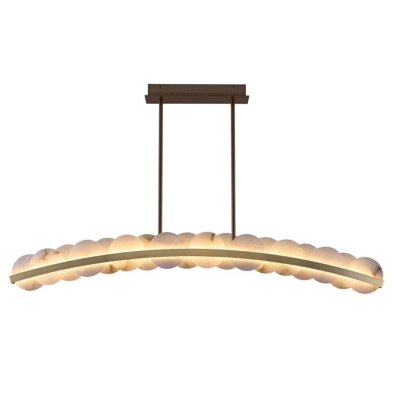 Alabaster Meridian 60 In LED Island Lt-Fullstarlighting