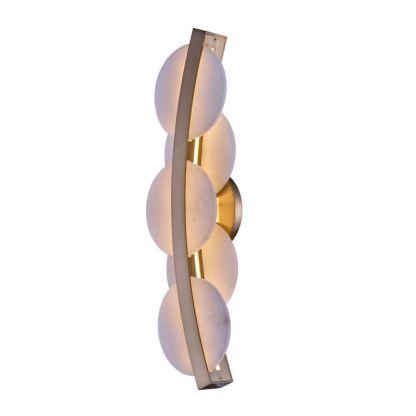 Alabaster Meridian LED Wall Sconce-Fullstarlighting