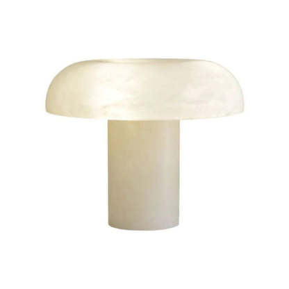 Alabaster Mushroom Table Lamp-Fullstarlighting