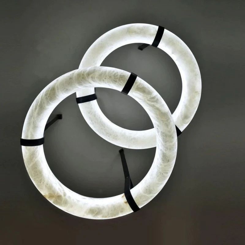 Alabaster Ring Pendant-Fullstarlighting