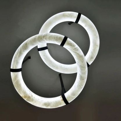 Alabaster Ring Pendant-Fullstarlighting