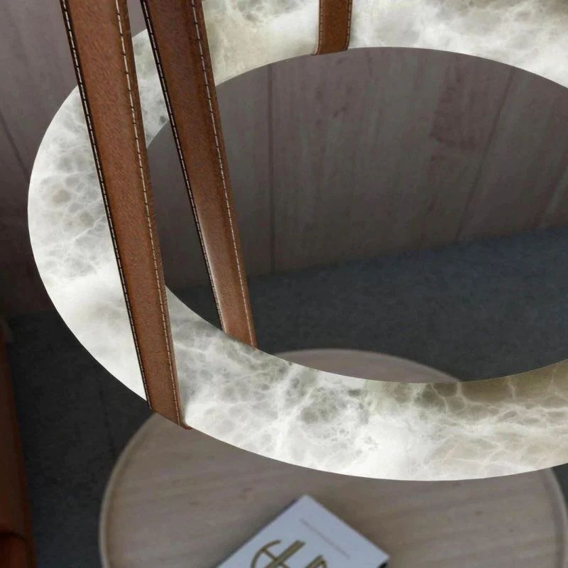 Alabaster Ring Pendant-Fullstarlighting