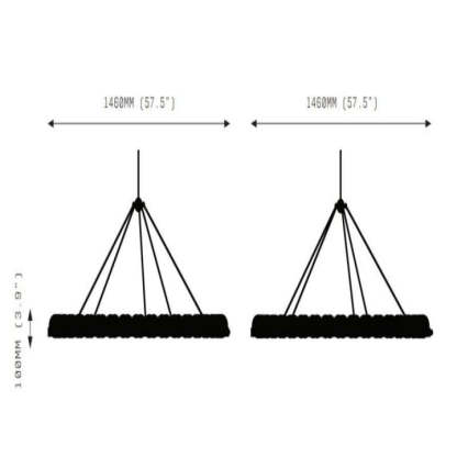 DB Alabaster Suter Chandelier-Fullstarlighting
