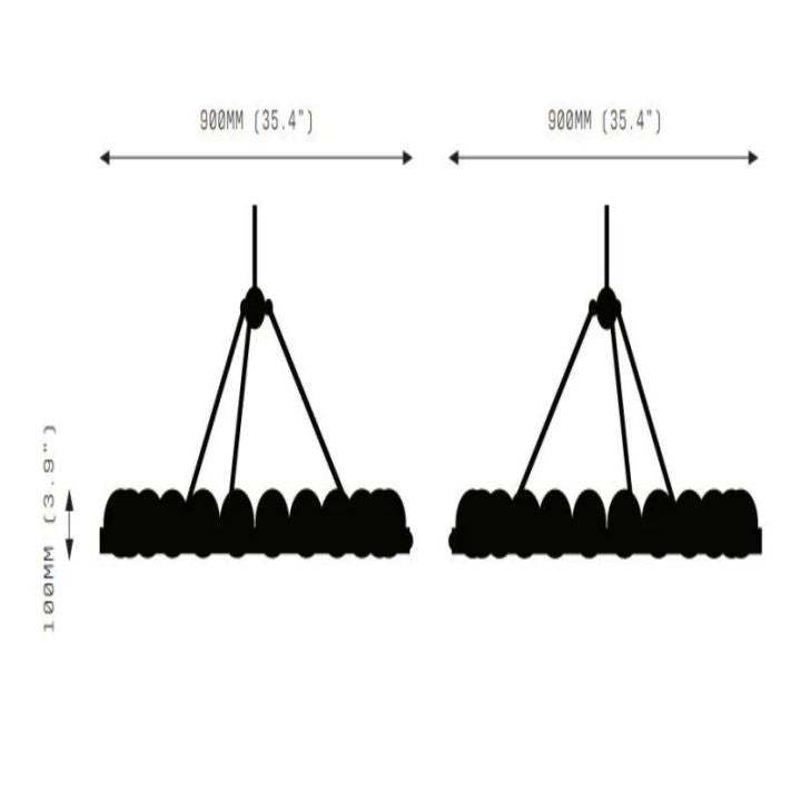 DB Alabaster Suter Chandelier-Fullstarlighting
