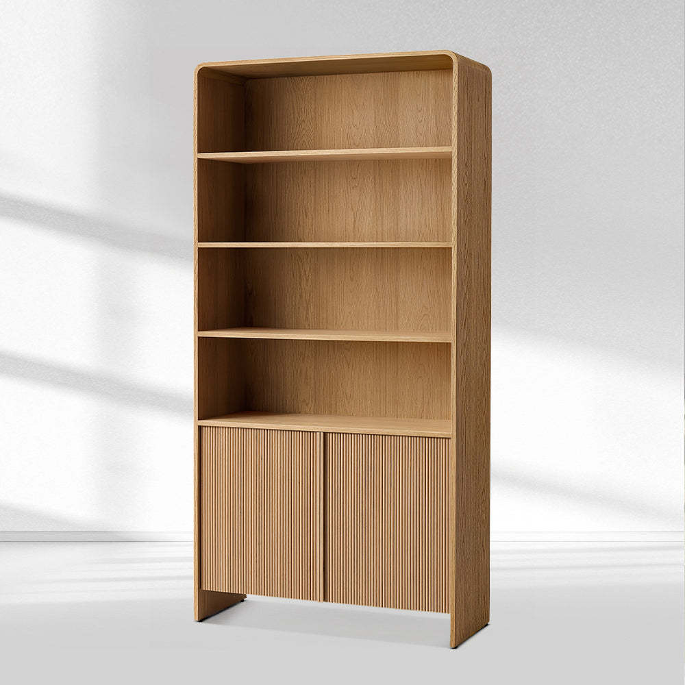 Alova Wood Open Sideboard Hutch 45"W-Fullstarlighting