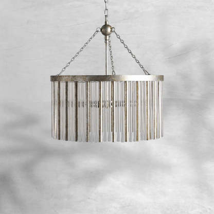 Vanans Round Chandelier 24"35"-Fullstarlighting