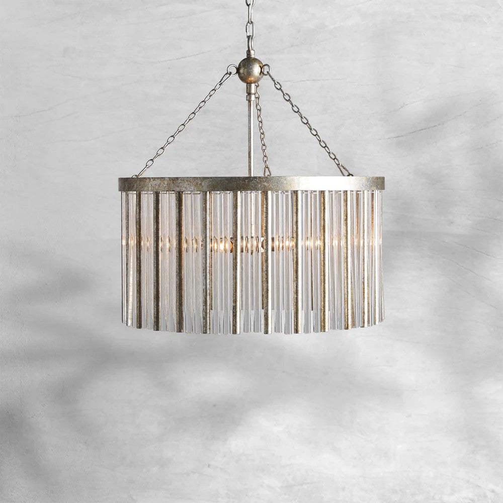 Vanans Round Chandelier 24"35"-Fullstarlighting