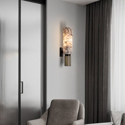 Annie Alabaster Wall sconce-Fullstarlighting