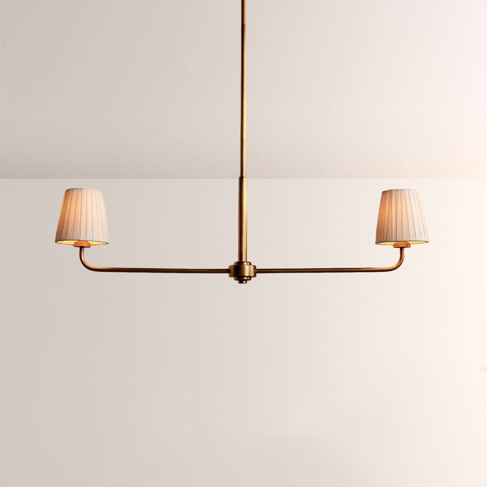 Aria 2-Light Linear Chandelier-Fullstarlighting