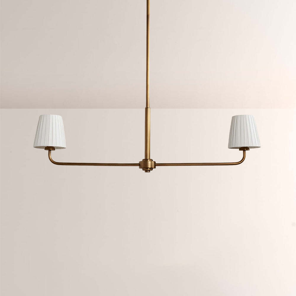 Aria 2-Light Linear Chandelier-Fullstarlighting