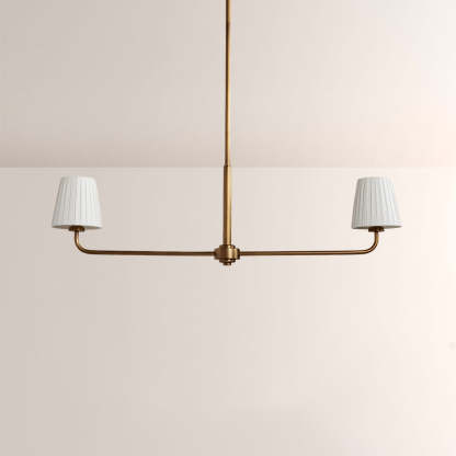 Aria 2-Light Linear Chandelier-Fullstarlighting
