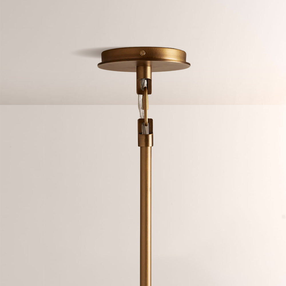Aria 2-Light Linear Chandelier-Fullstarlighting