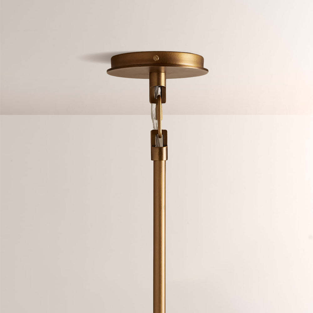 Aria 2-Light Linear Chandelier-Fullstarlighting