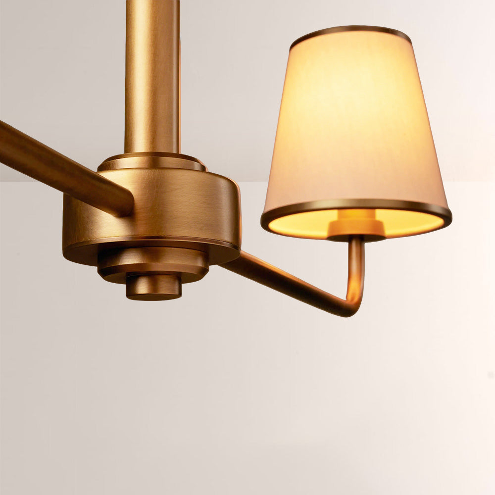 Aria 2-Light Linear Chandelier-Fullstarlighting