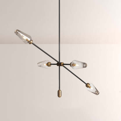 Arraw Bronze Chandelier-Fullstarlighting