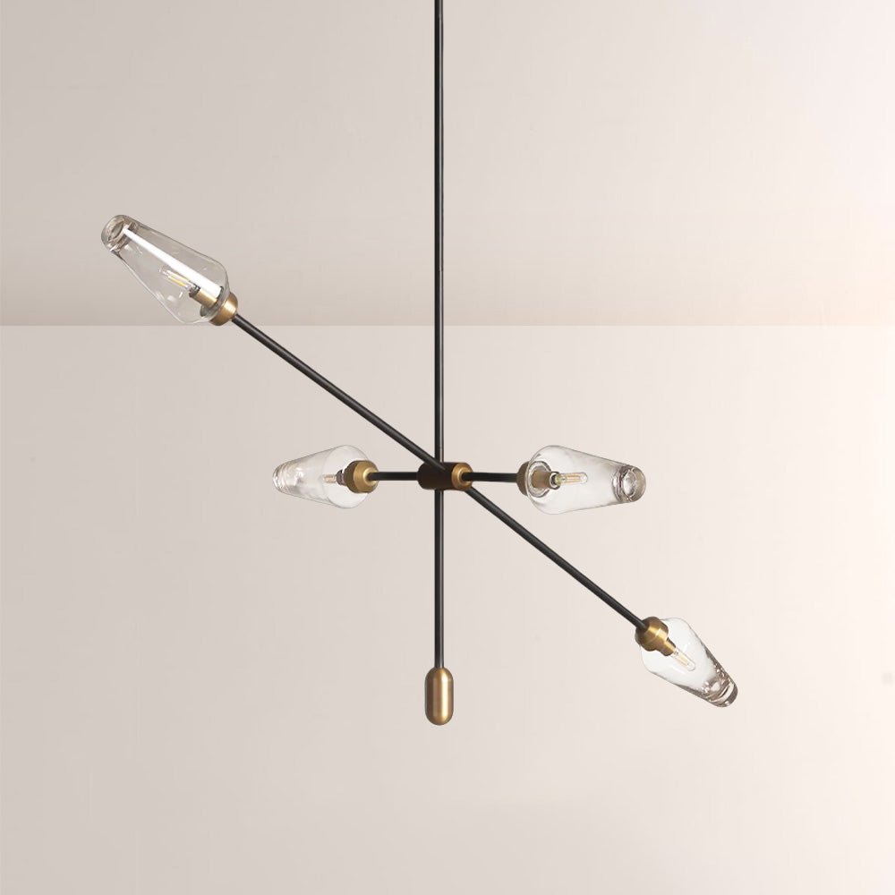 Arraw Bronze Chandelier-Fullstarlighting