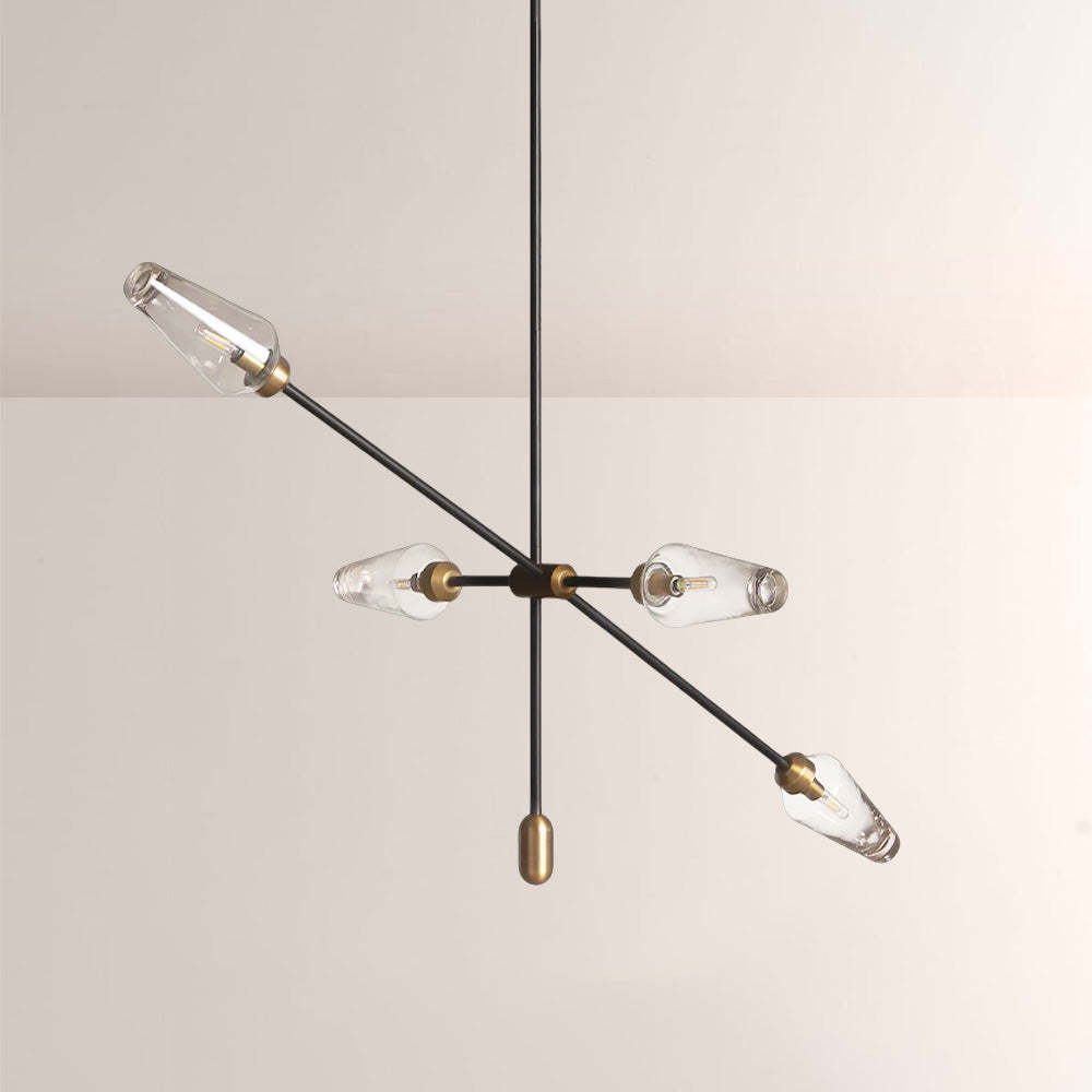 Arraw Bronze Chandelier-Fullstarlighting