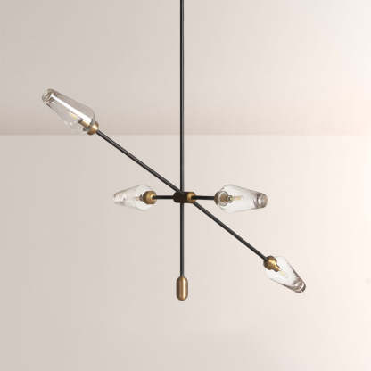Arraw Bronze Chandelier-Fullstarlighting