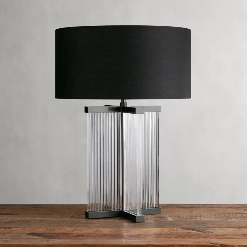 Delsie Art Glass Table Lamp-Fullstarlighting