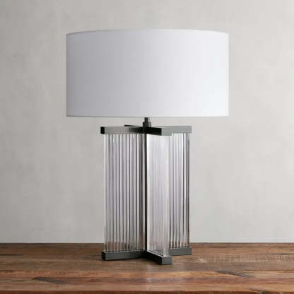 Delsie Art Glass Table Lamp-Fullstarlighting