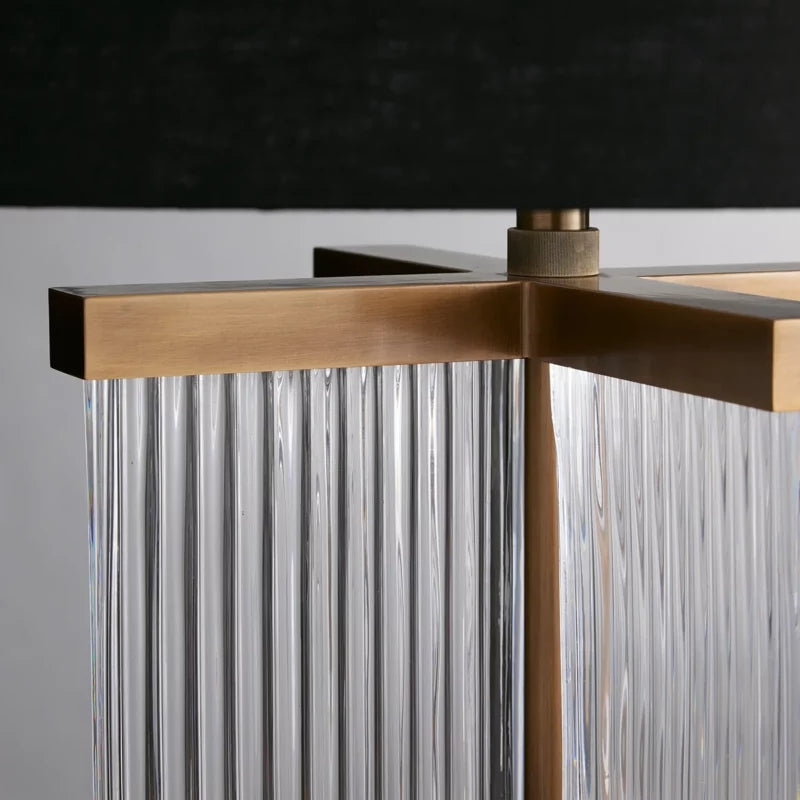 Delsie Art Glass Table Lamp-Fullstarlighting