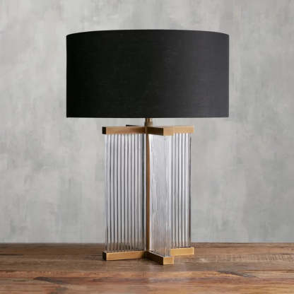 Delsie Art Glass Table Lamp-Fullstarlighting