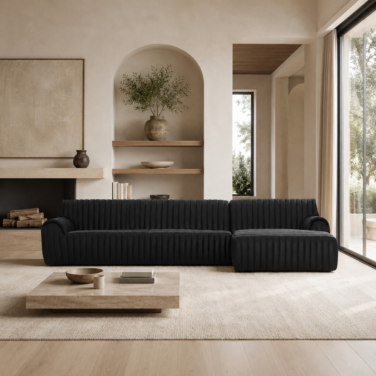 Aspen Channel Modular Sofa-Fullstarlighting