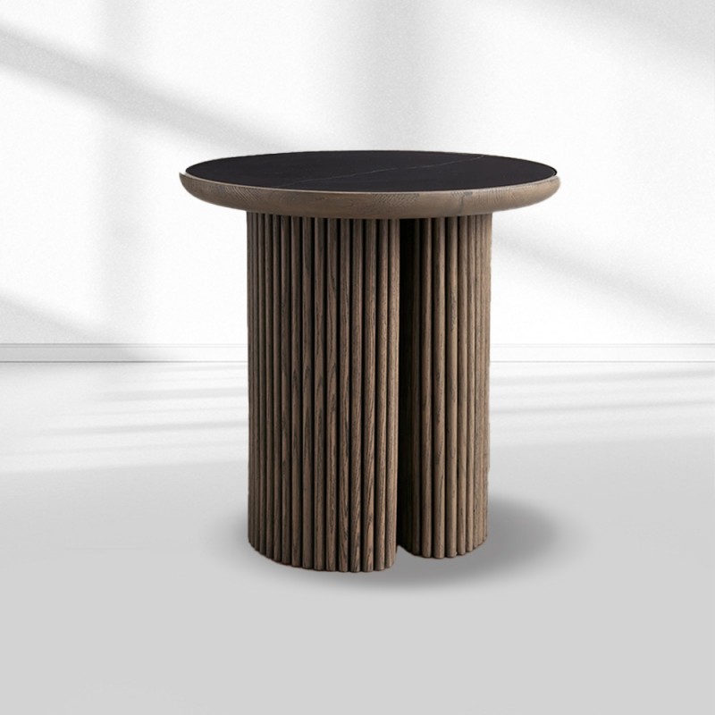 Aster Round End Table-Fullstarlighting