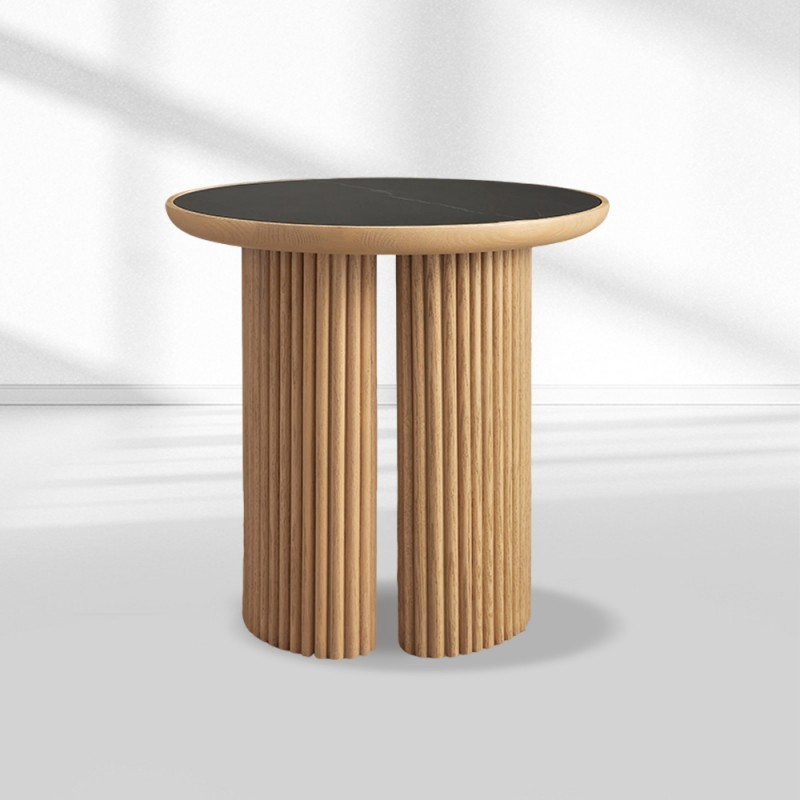 Aster Round End Table-Fullstarlighting