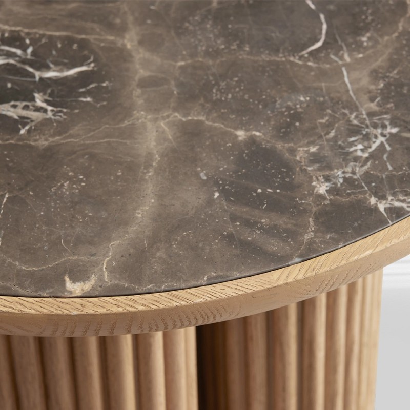 Aster Round End Table