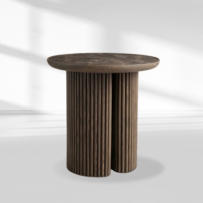 Aster Round End Table