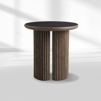 Aster Round End Table-Fullstarlighting