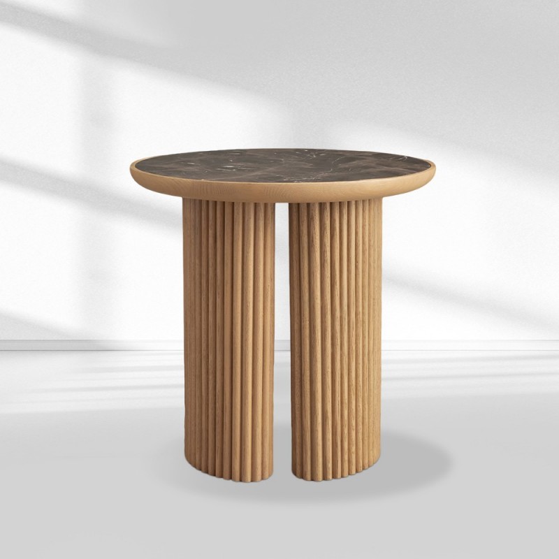 Aster Round End Table-Fullstarlighting