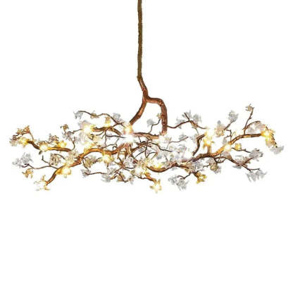 Asut Sculptural Branch Chandelier-Fullstarlighting