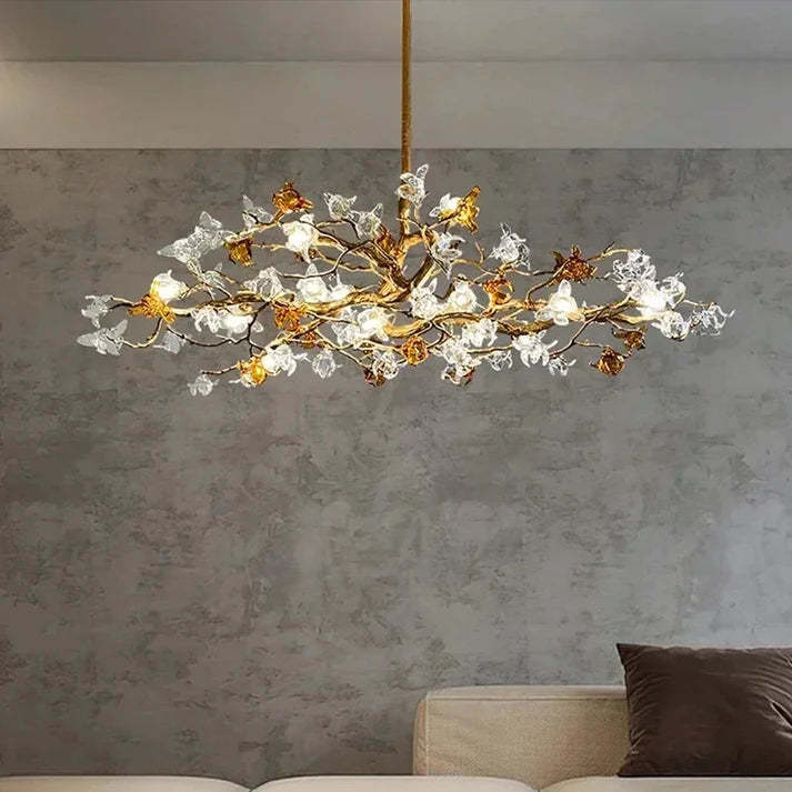 Asut Sculptural Branch Chandelier-Fullstarlighting