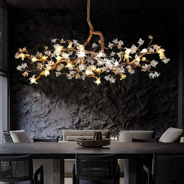 Asut Sculptural Branch Chandelier-Fullstarlighting
