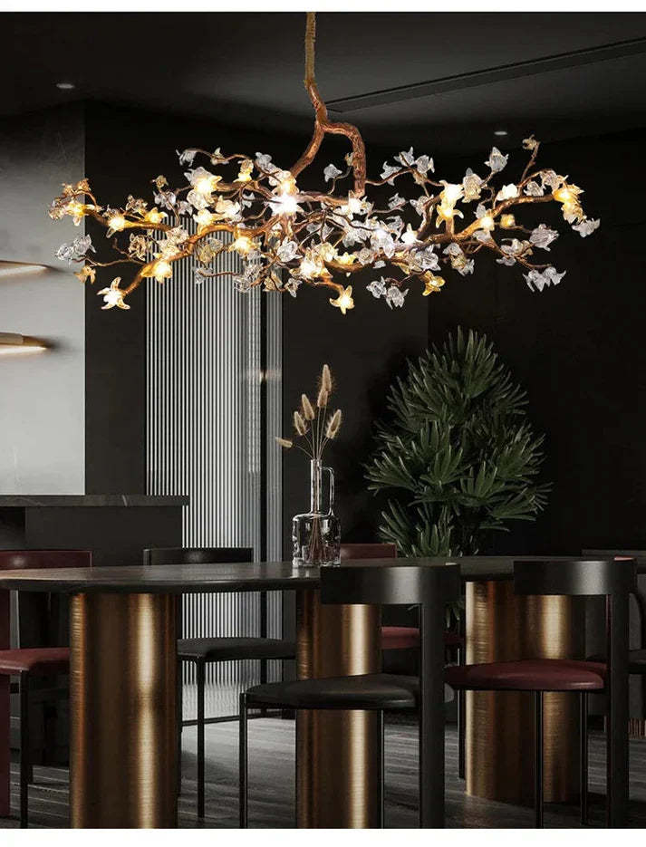 Asut Sculptural Branch Chandelier-Fullstarlighting
