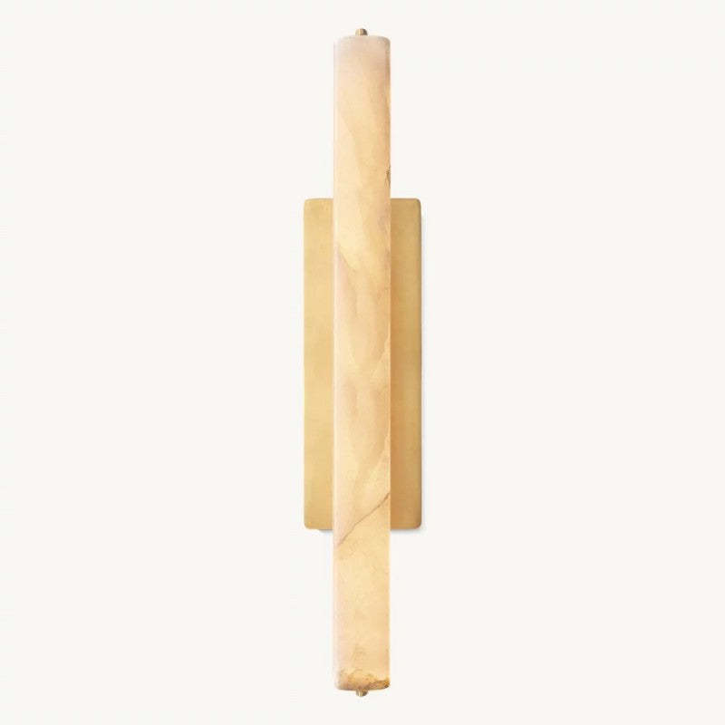 Audubon Alabaster Single Sconce