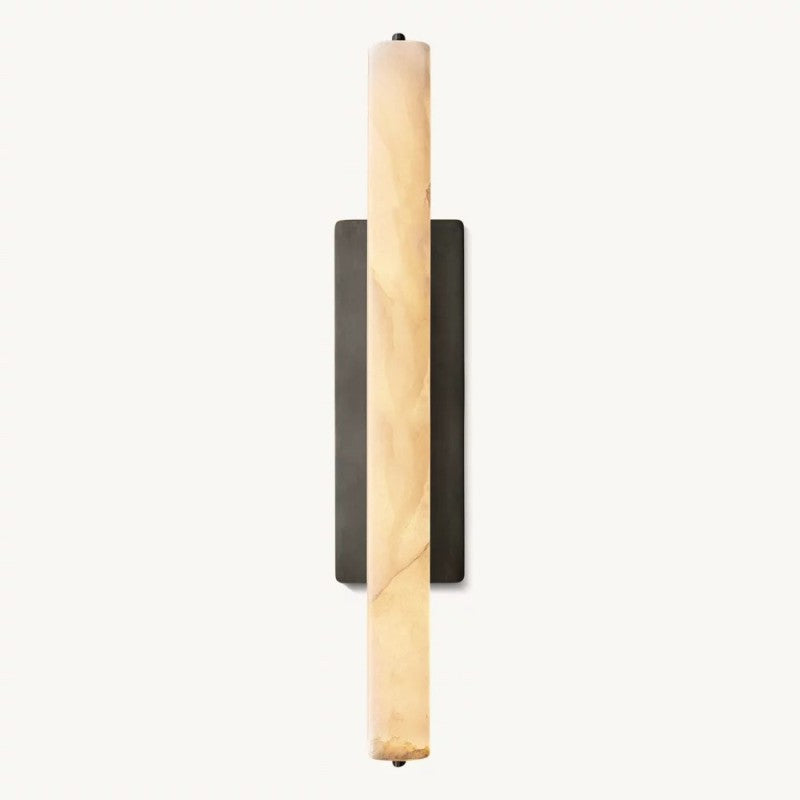 Audubon Alabaster Single Sconce