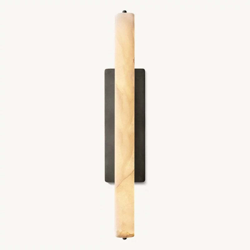 Audubon Alabaster Single Sconce