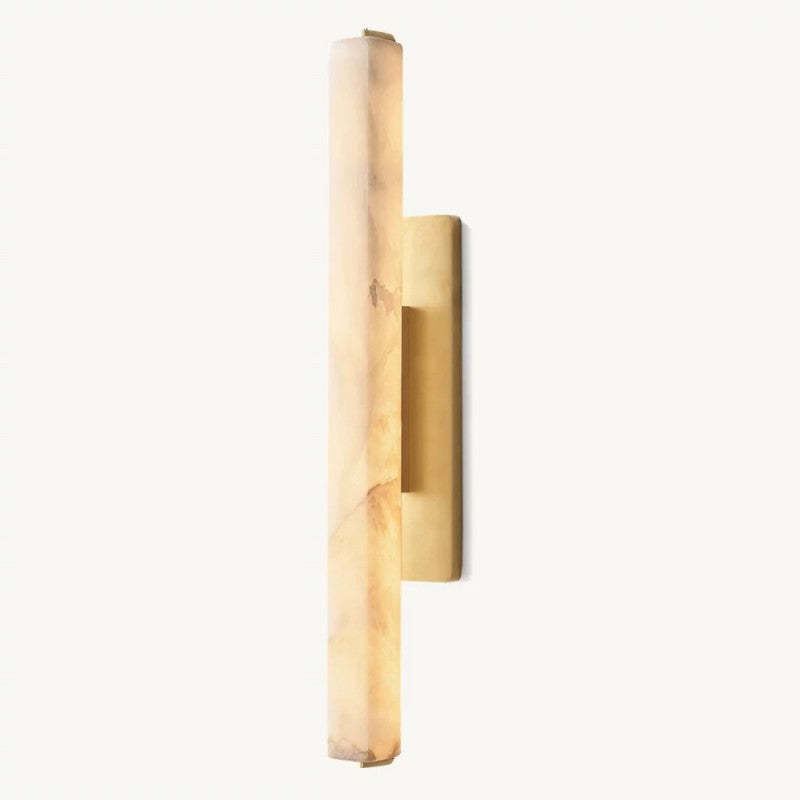 Audubon Alabaster Single Sconce