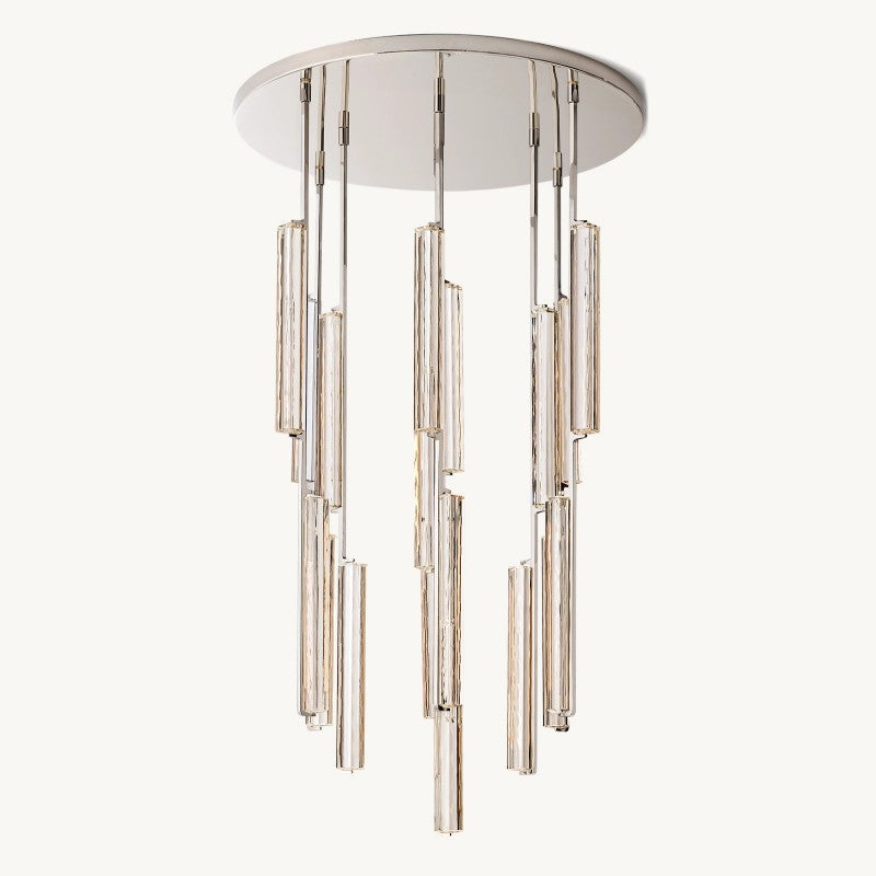 Audubon Crystal Round Modern Chandelier 40"-Fullstarlighting