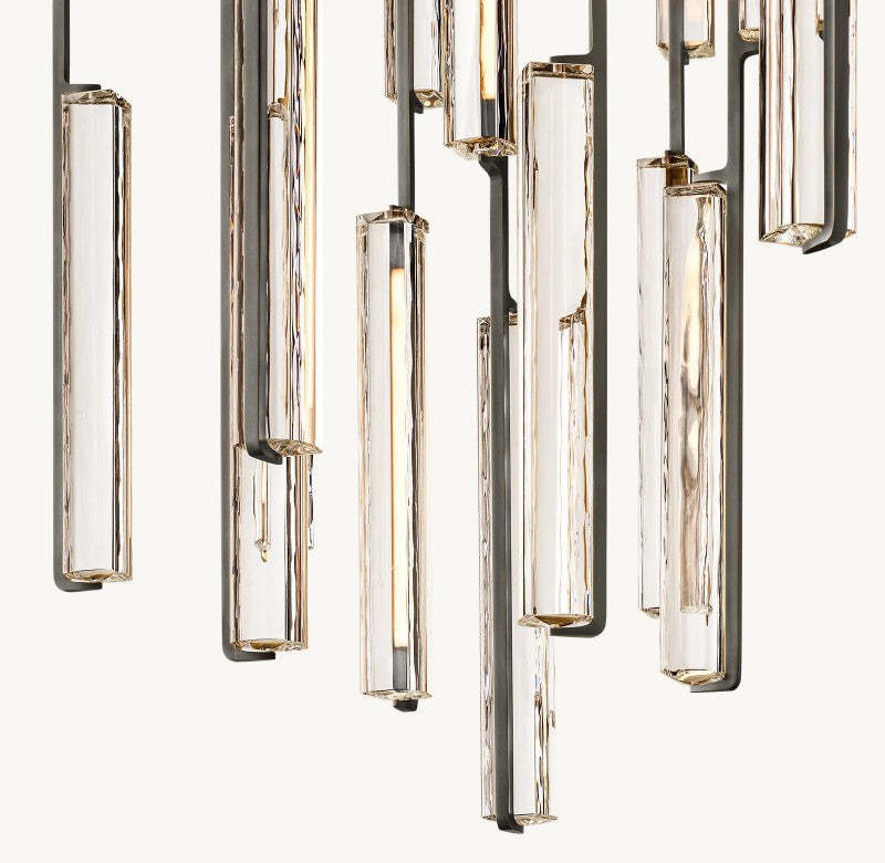 Audubon Crystal Round Chandelier 56"-Fullstarlighting