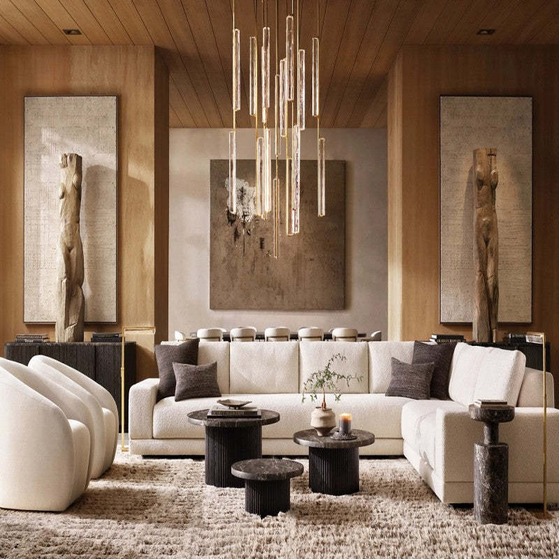 Audubon Crystal Round Chandelier 56"-Fullstarlighting