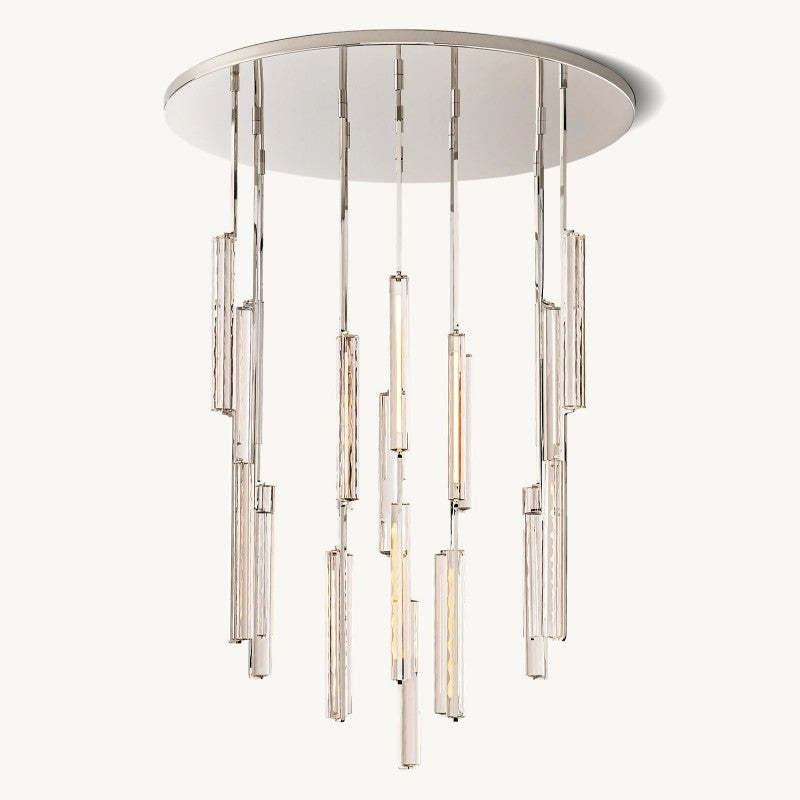 Audubon Crystal Round Chandelier 56"-Fullstarlighting