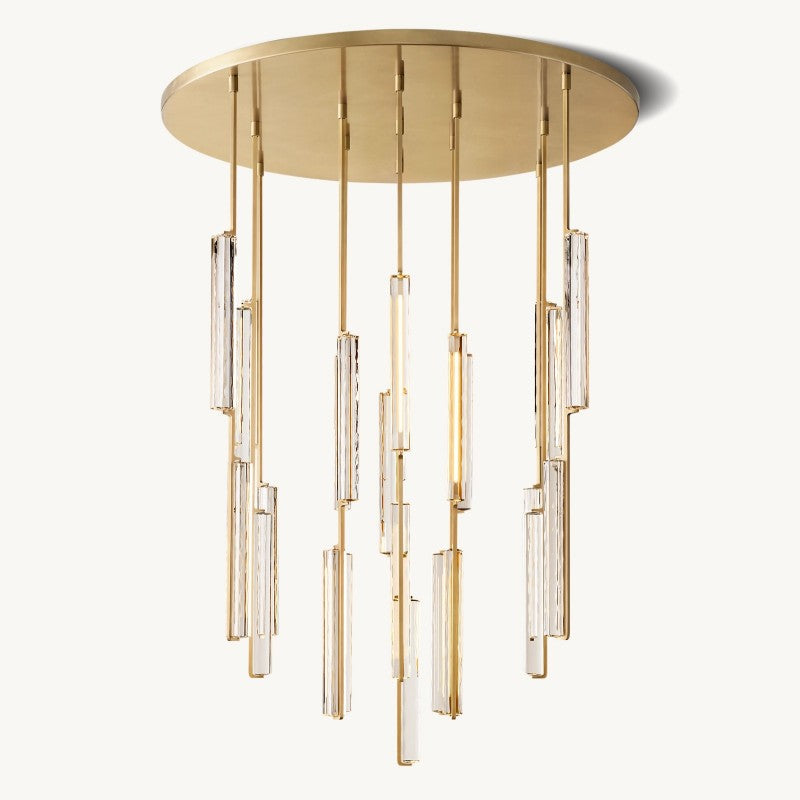 Audubon Crystal Round Chandelier 56"-Fullstarlighting