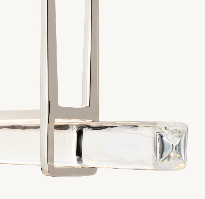 Audubon Single Bar Linear Chandelier 60-Inch-Fullstarlighting