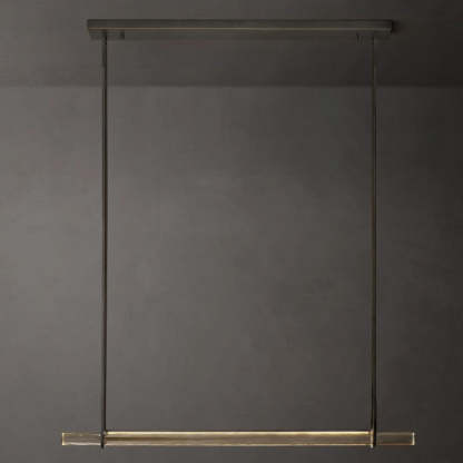 Audubon Single Bar Linear Chandelier 60-Inch-Fullstarlighting