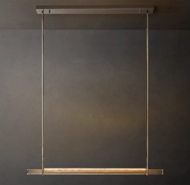 Audubon Single Bar Linear Chandelier 60-Inch-Fullstarlighting